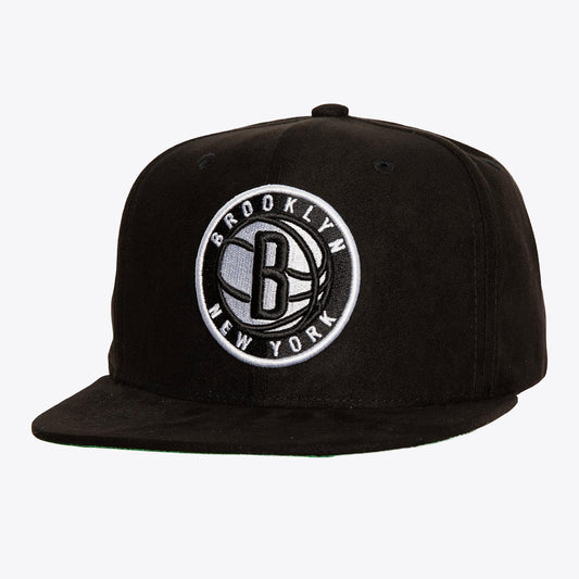 Men's Mitchell & Ness NBA Sweet Suede Snapback Nets