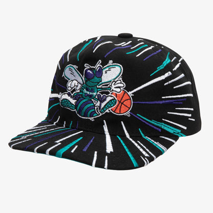 Mitchell & Ness Men's NBA Burst Deadstock Hwc Hornets Black