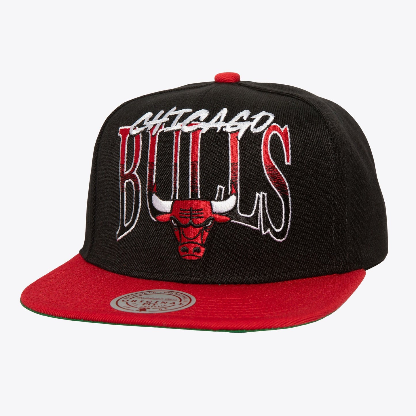 Men's Mitchell & Ness NBA Rise Up Snapback Bulls