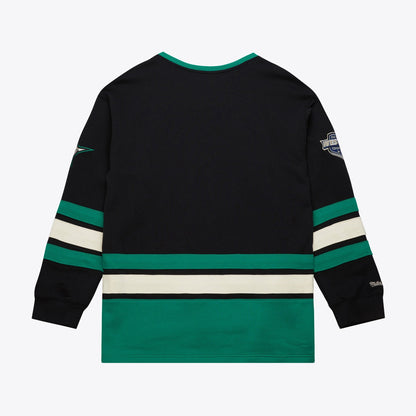 Mitchell & Ness Men's NHL Heritage Lace-Up Crew Current Logo Stars