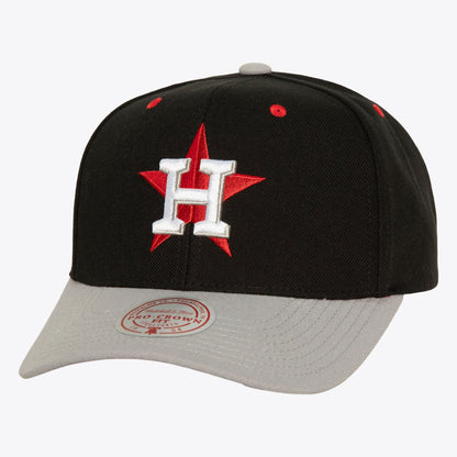Mitchell & Ness Men's MLB Bred Pro Snapback Astros Snapback Caps