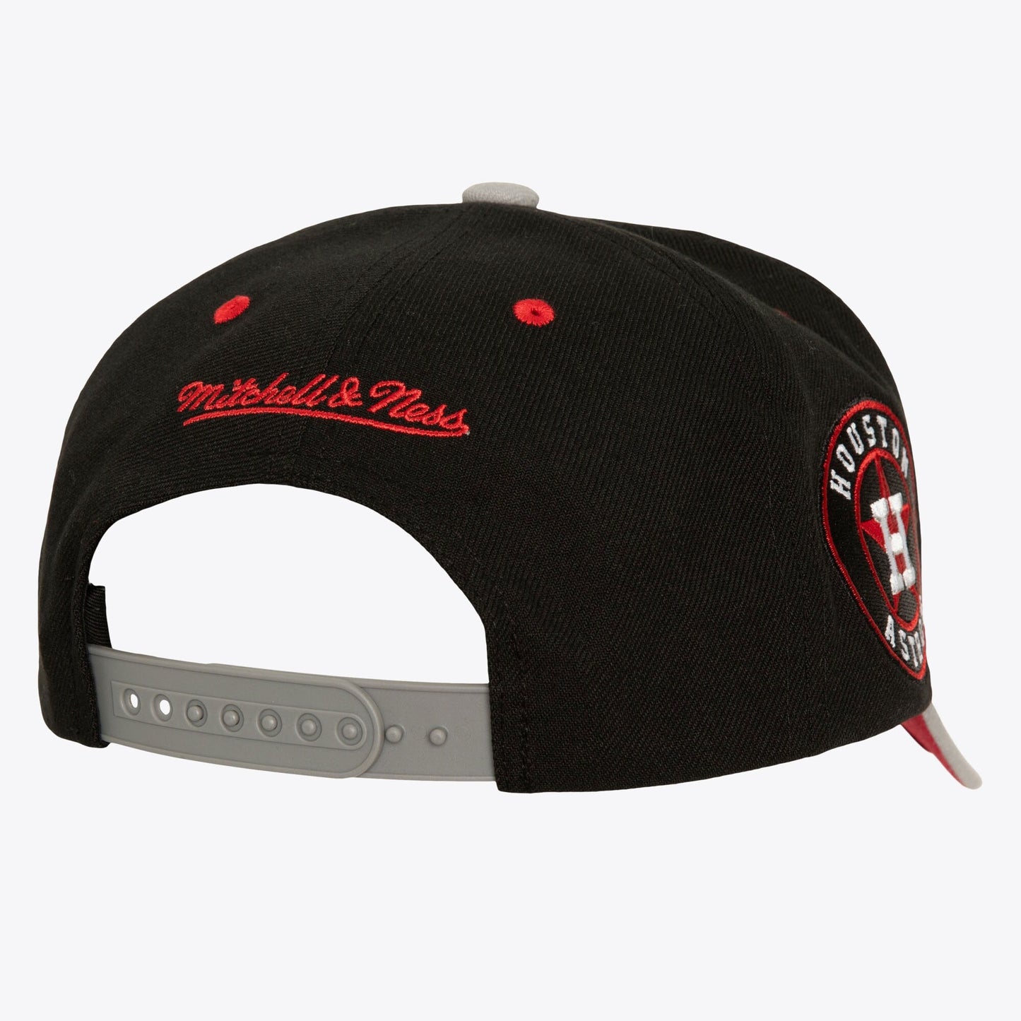 Mitchell & Ness Men's MLB Bred Pro Snapback Astros Snapback Caps