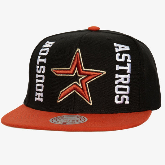 Mitchell & Ness Men's MLB Banners Up Snapback Coop Astros Snapback Caps