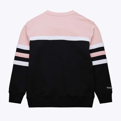 Mitchell & Ness Men's Mls Head Coach Fleece Crew Current Logo Miami Cf
