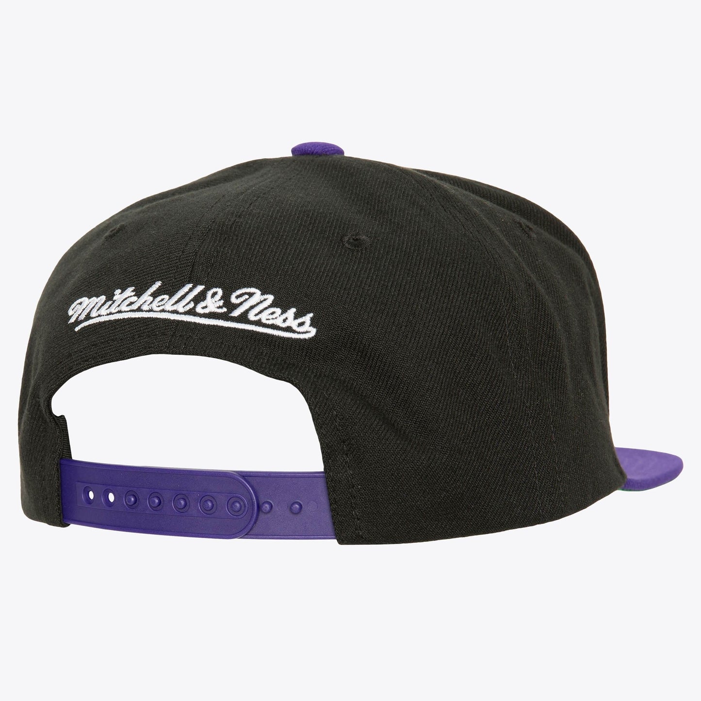 Mitchell & Ness Men's NBA Circle Splash Snapback Lakers Black
