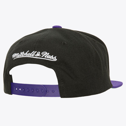 Mitchell & Ness Men's NBA Circle Splash Snapback Lakers Black