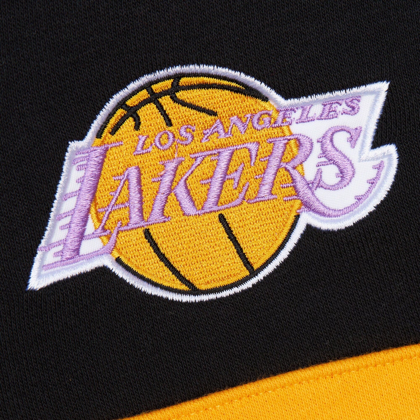 Mitchell & Ness Men's NBA Head Coach Hoodie Vintage Logo Lakers Hoodies