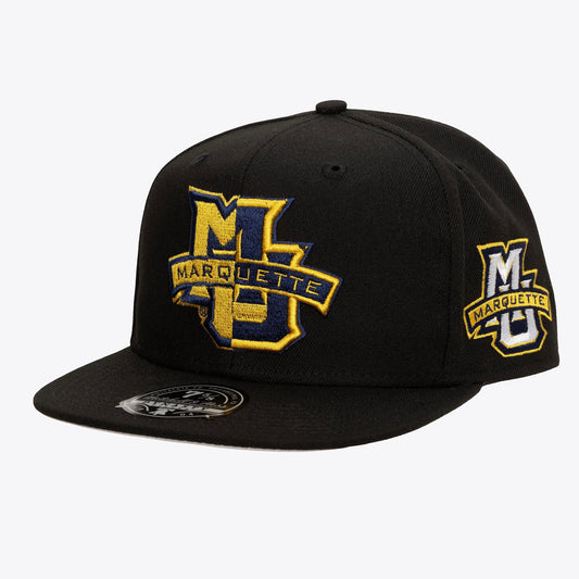 Men's Mitchell & Ness Ncaa Lifestyle Fitted Marquette