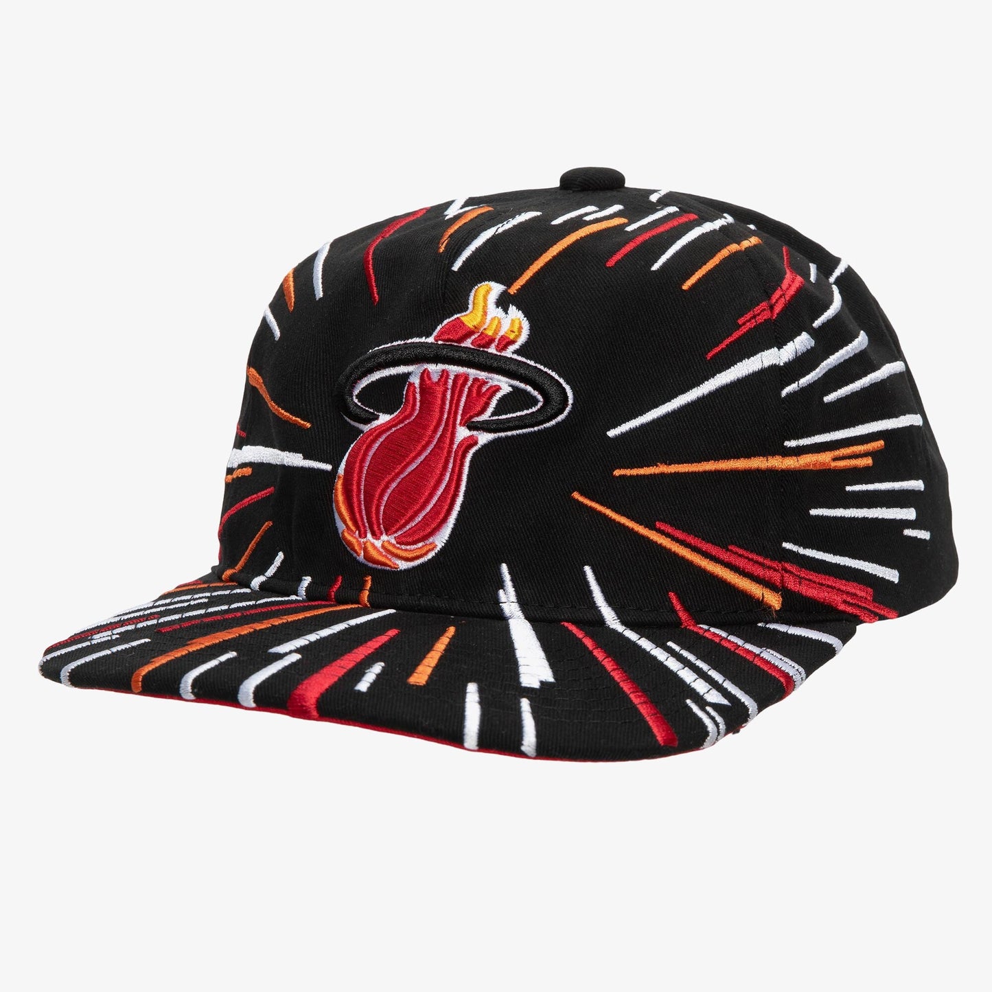 Mitchell & Ness Men's NBA Burst Deadstock Hwc Heat Black