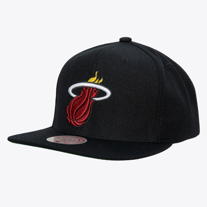 Mitchell & Ness Men's NBA Top Spot Snapback Hwc Heat Snapback Caps