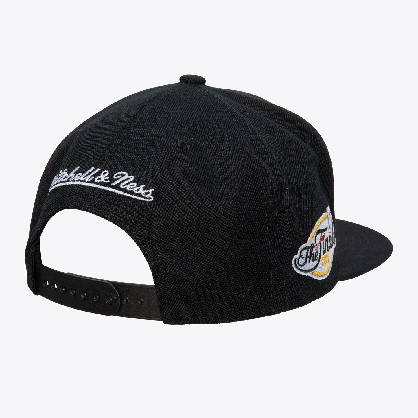 Men's Mitchell & Ness NBA Top Spot Snapback Hwc Heat - Black