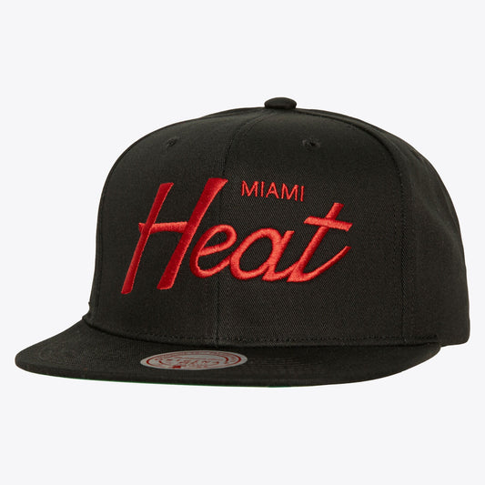Mitchell & Ness Men's NBA 90'S Draft Day Snapback Heat Snapback Caps