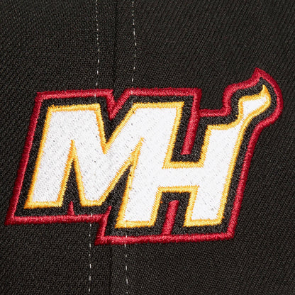 Mitchell & Ness Men's NBA Overbite Pro Snapback Heat Snapback Caps