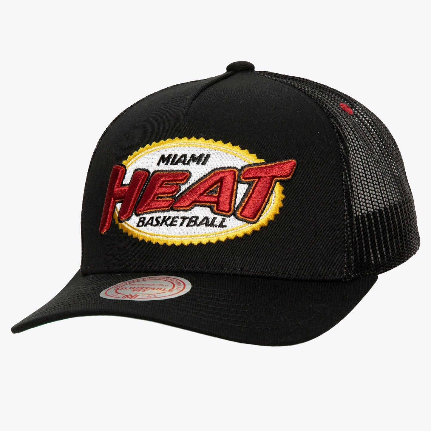 Mitchell & Ness Men's NBA Team Seal Trucker Hwc Heat Hats
