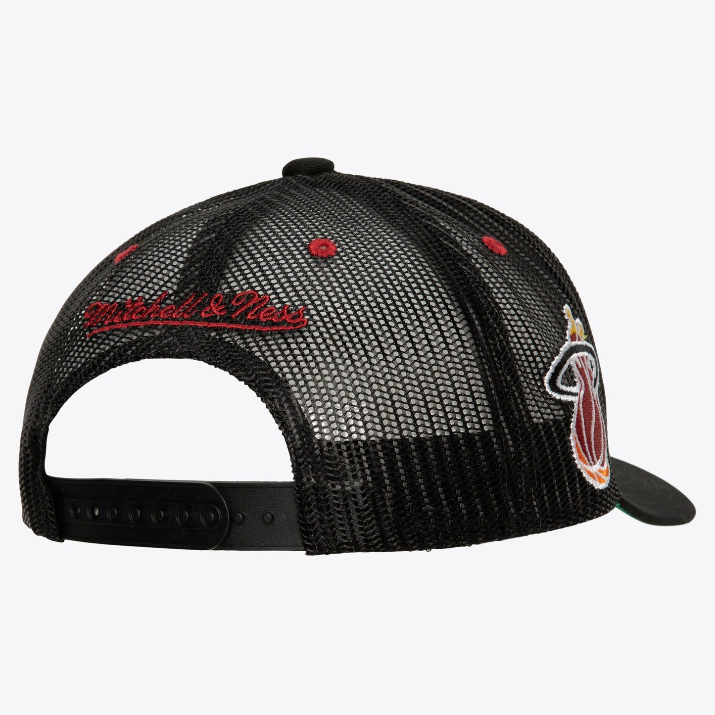 Mitchell & Ness Men's NBA Team Seal Trucker Hwc Heat Hats