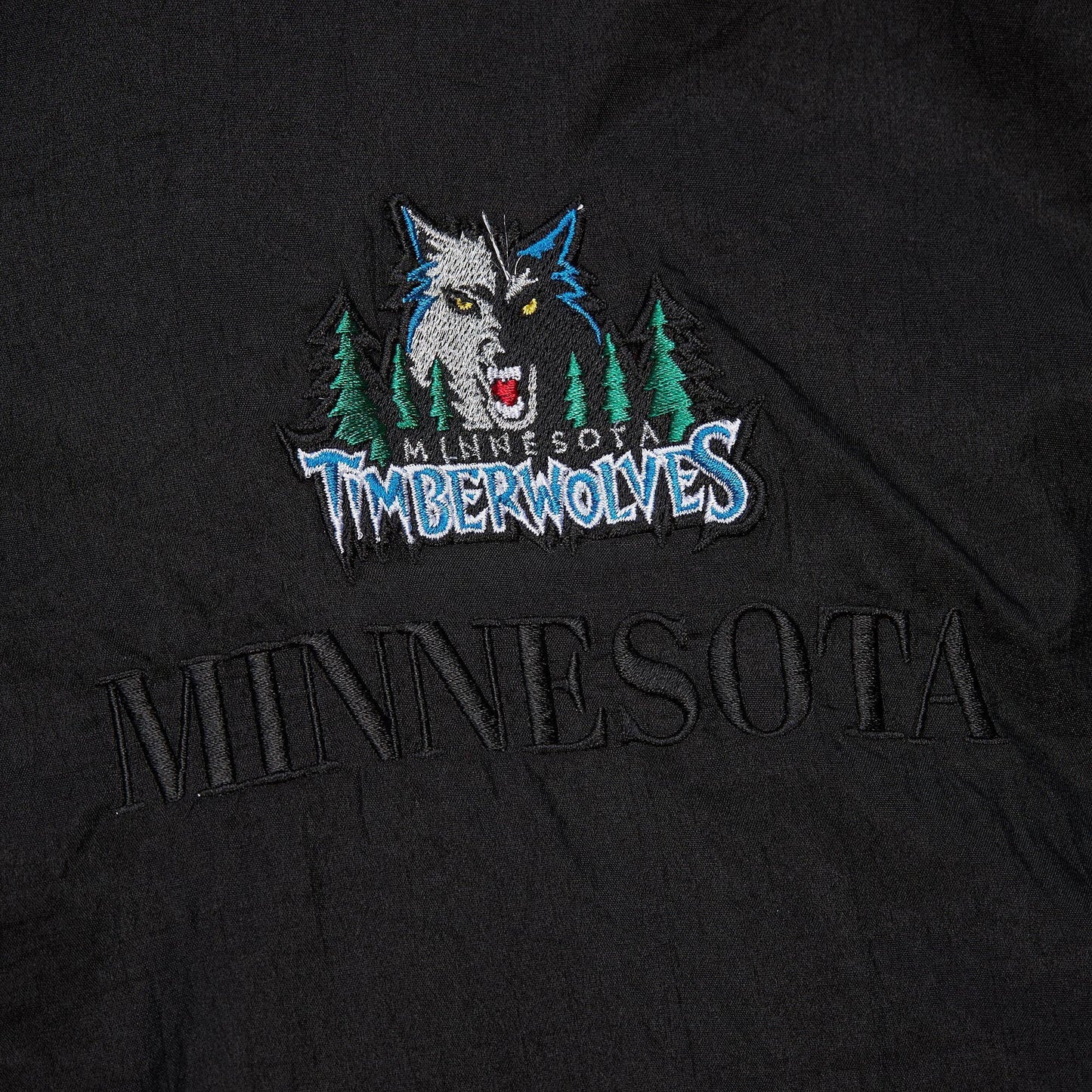 Mitchell & Ness Men's NBA Team Og 3.0 Anorak Vintage Logo Timberwolves