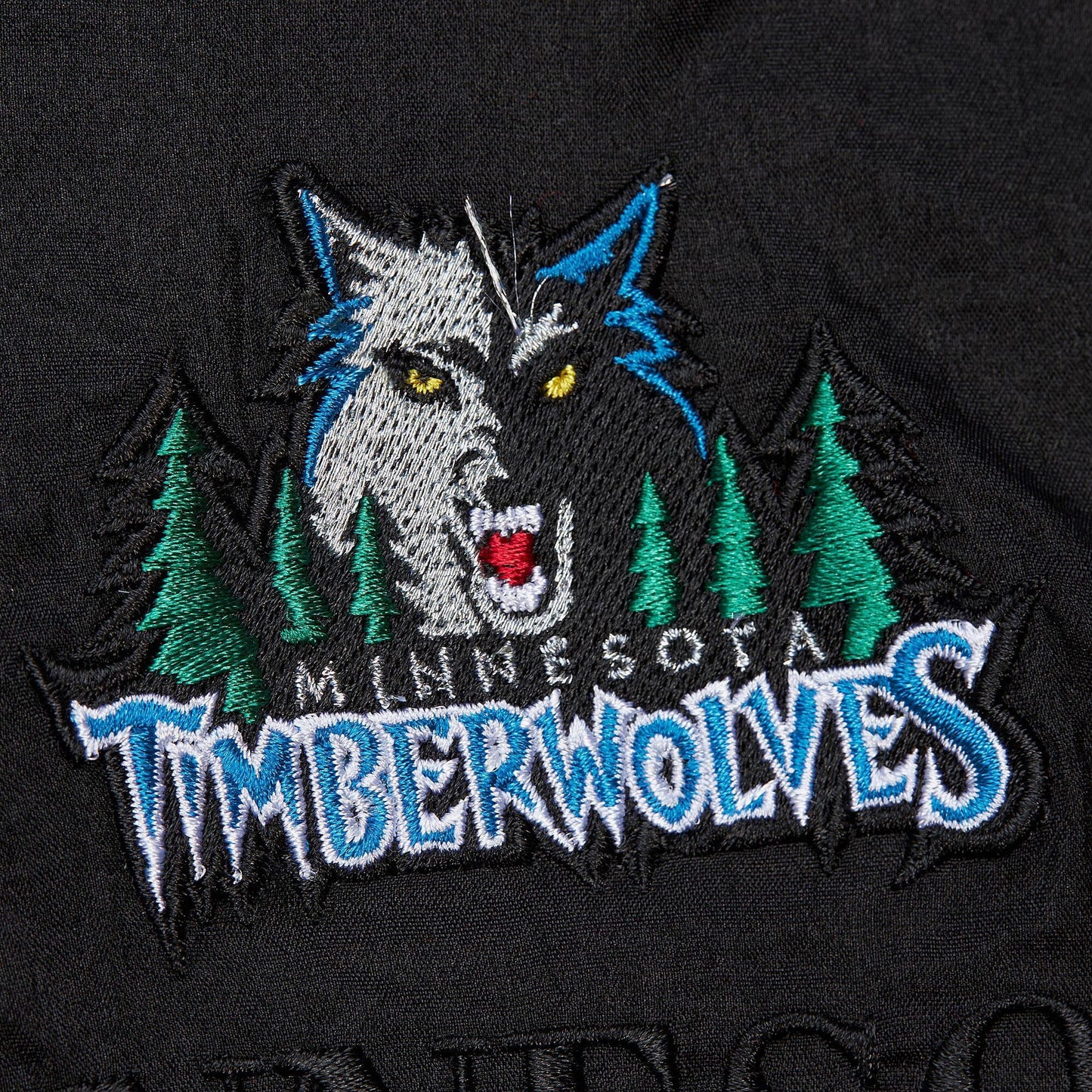 Mitchell & Ness Men's NBA Team Og 3.0 Anorak Vintage Logo Timberwolves