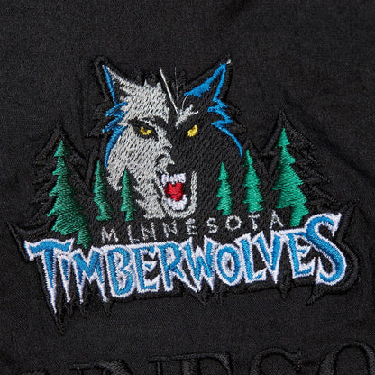 Mitchell & Ness Men's NBA Team Og 3.0 Anorak Vintage Logo Timberwolves