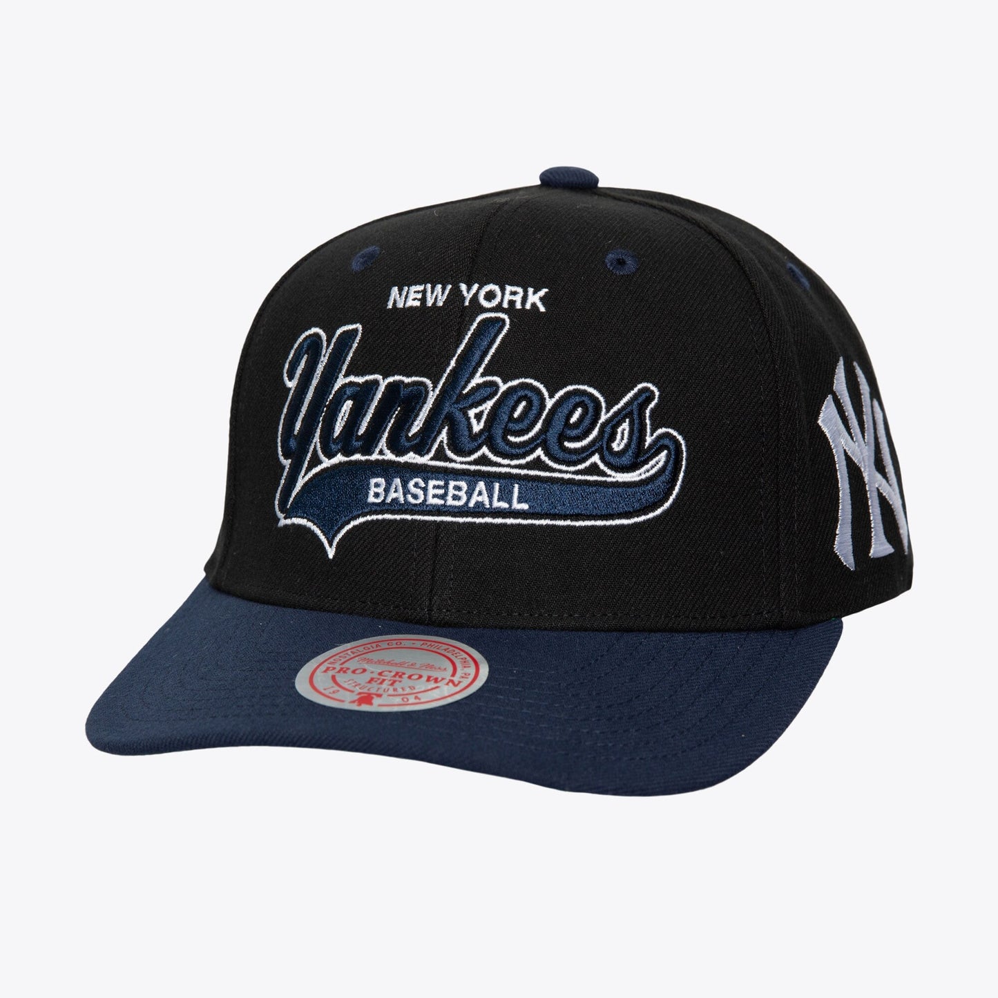 Men's Mitchell & Ness MLB Tailsweep 2.0 Pro Snapback Yankees