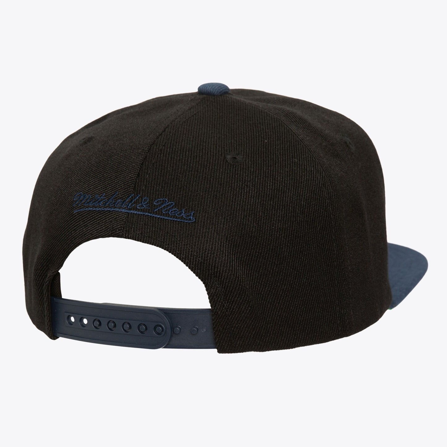 Mitchell & Ness Men's MLB Text Stack 1 Snapback Yankees Snapback Caps