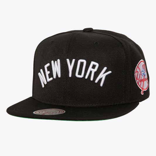 Mitchell & Ness Men's MLB Triple Play Snapback Yankees