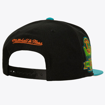 Mitchell & Ness Men's MLB Citrus Cooler Snapback Coop Athletics Snapback Caps