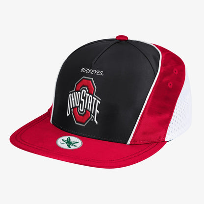 Mitchell & Ness Men's Ncaa Freethrow Snapback Ohio State Snapback Caps