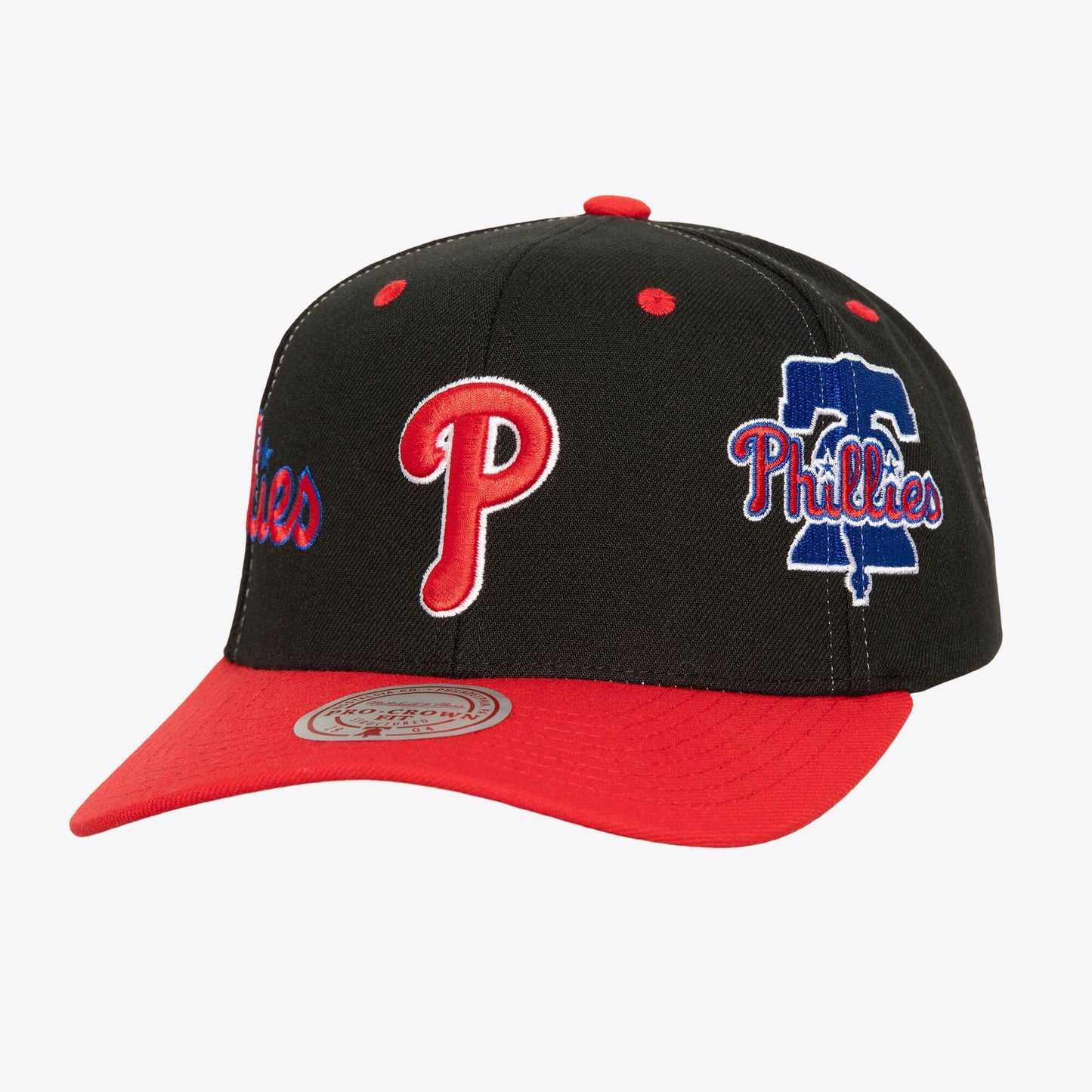 Men's Mitchell & Ness MLB Overbite Pro Snapback Phillies