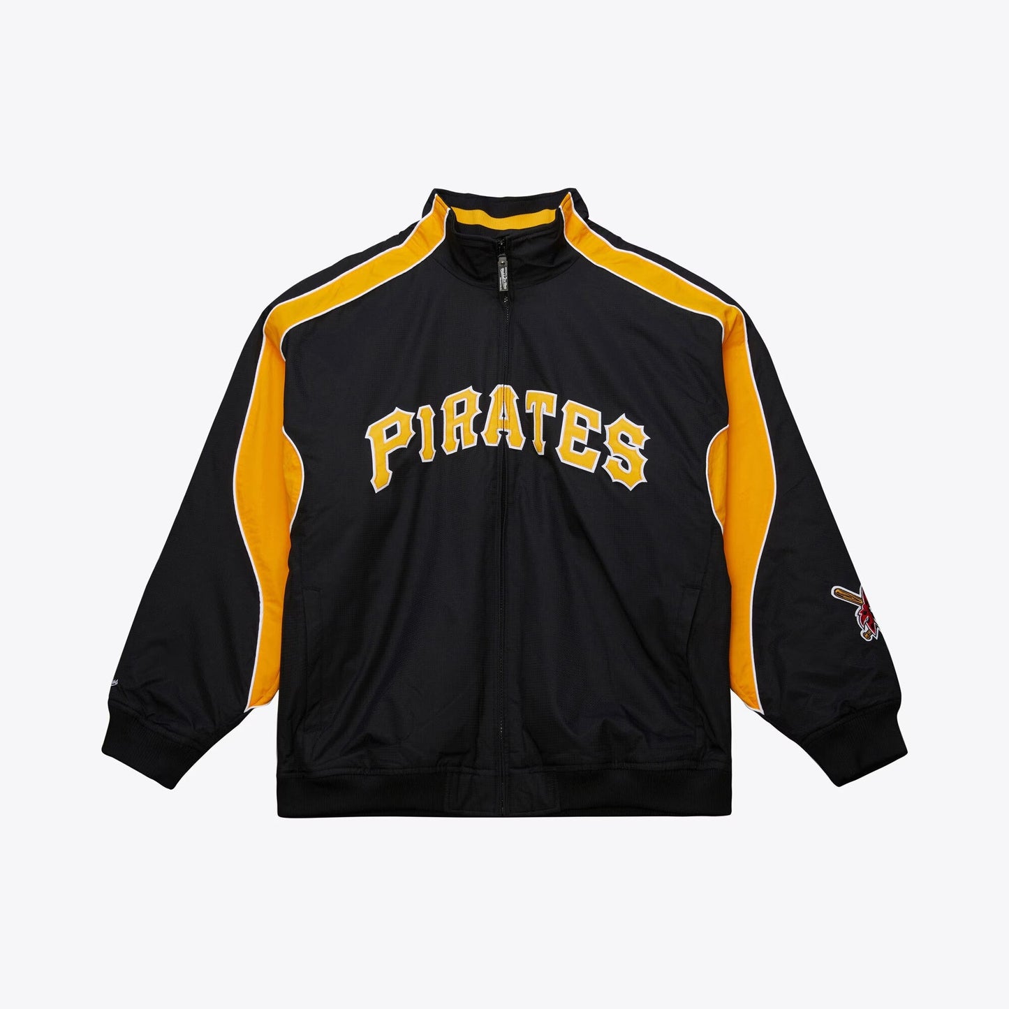 Men's Mitchell & Ness MLB Black Jacket Pirates 2005