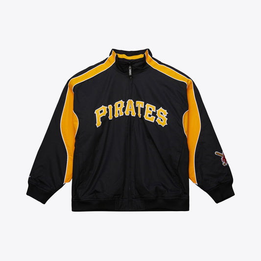 Men's Mitchell & Ness MLB Black Jacket Pirates 2005