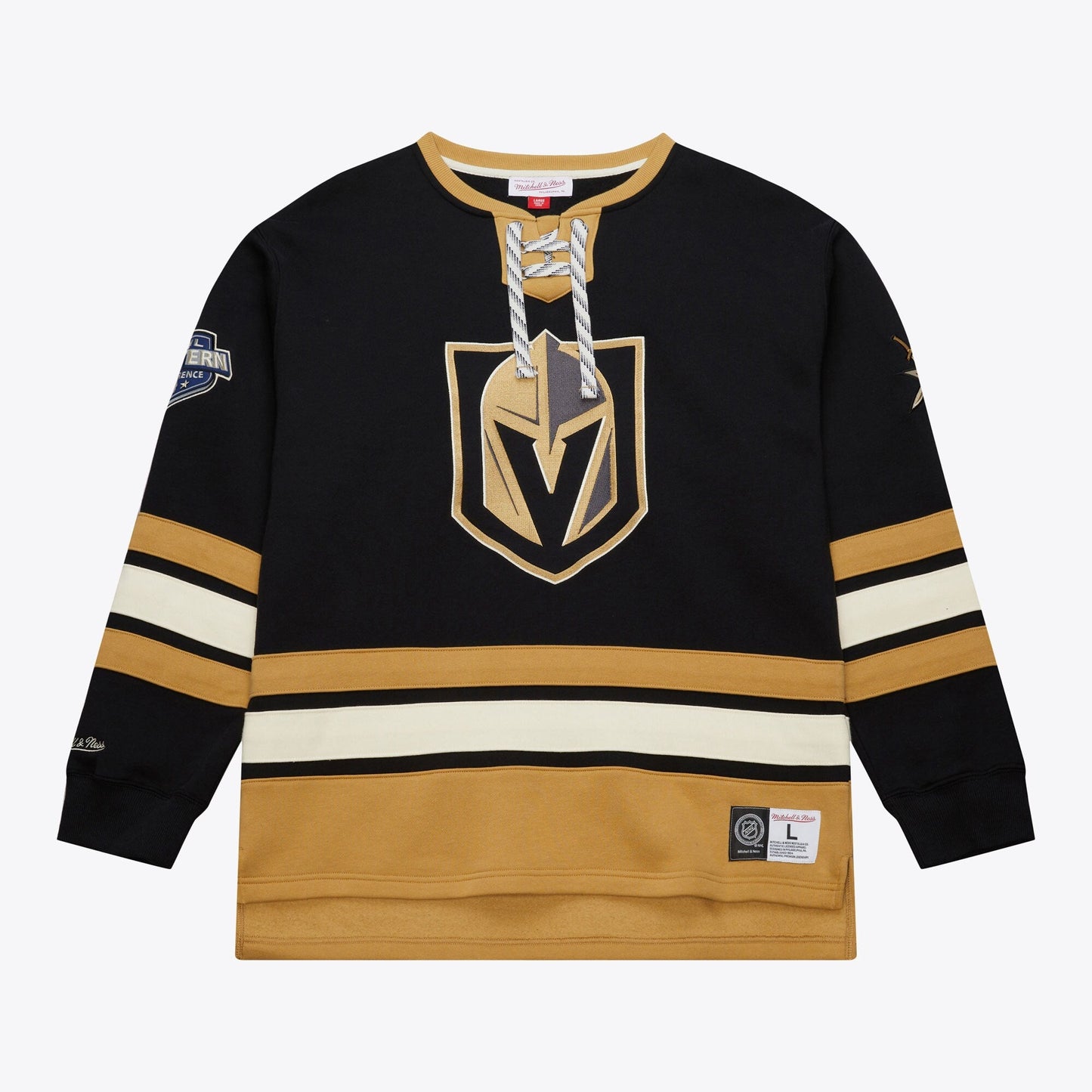 Mitchell & Ness Men's NHL Heritage Lace-Up Crew Current Logo Knights