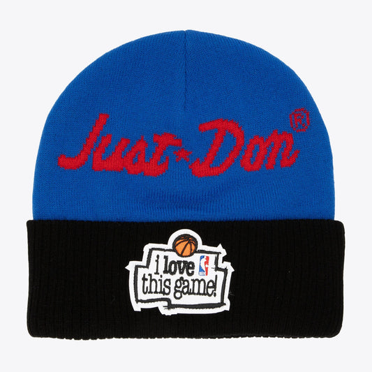 Men's Mitchell & Ness NBA Just Don Cashmere Knit I Love This Game - Blue