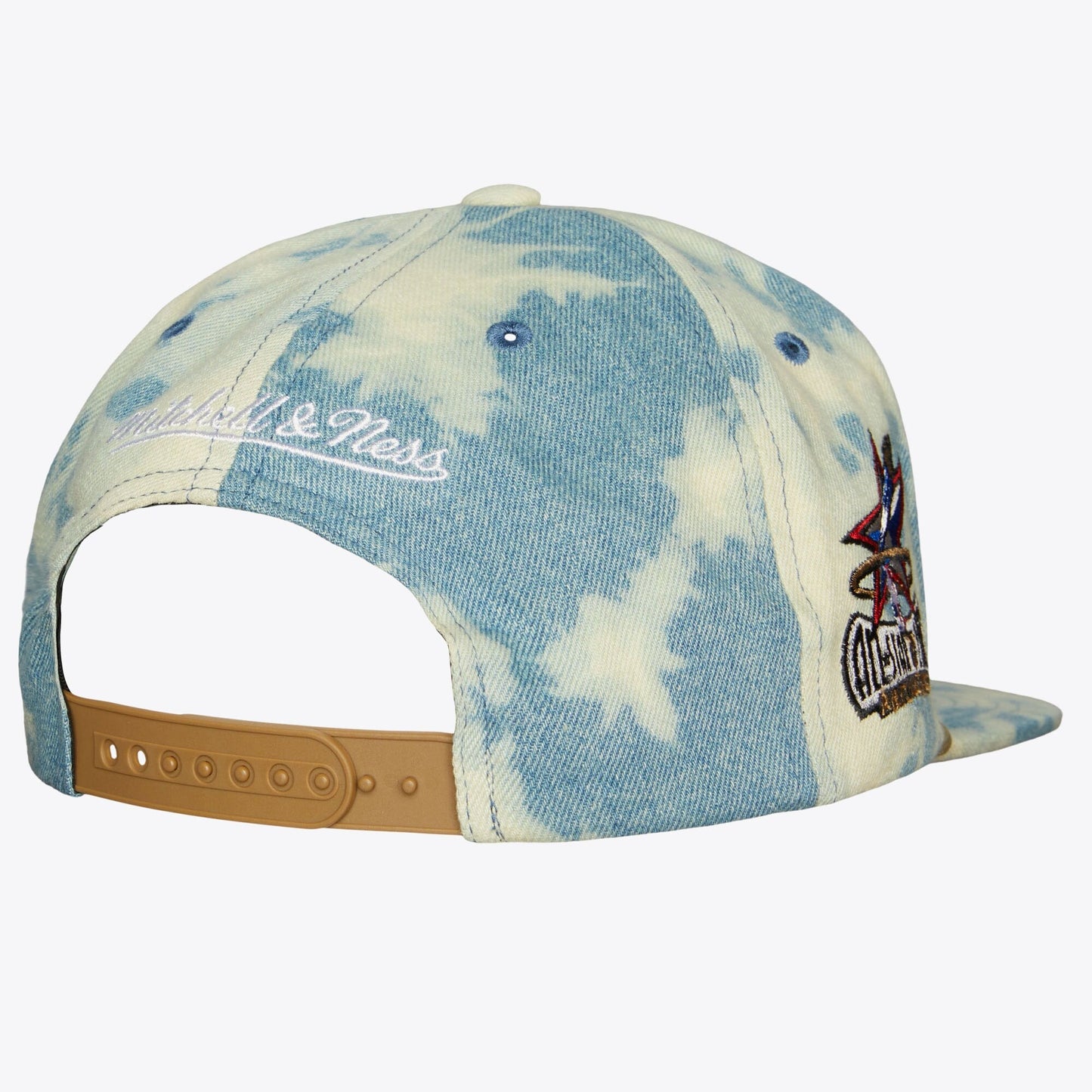Men's Mitchell & Ness NBA Acid Wash Snapback Hwc 76Ers - Blue