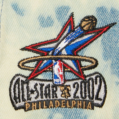 Mitchell & Ness Men's NBA Acid Wash Snapback Hwc 76Ers Snapback Caps