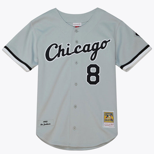 Men's Mitchell & Ness MLB Road Jersey White Sox 1993 Bo Jackson