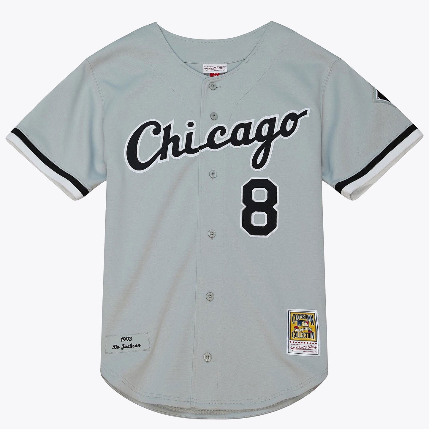 Mitchell & Ness Men's MLB Road Jersey White Sox 1993 Bo Jackson Jerseys