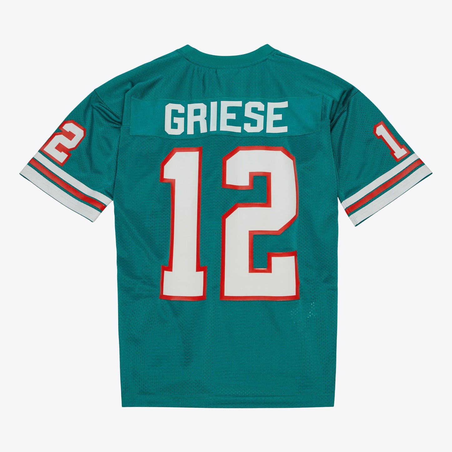 Men's Mitchell & Ness NFL Dark Jersey Dolphins 1973 Bob Griese