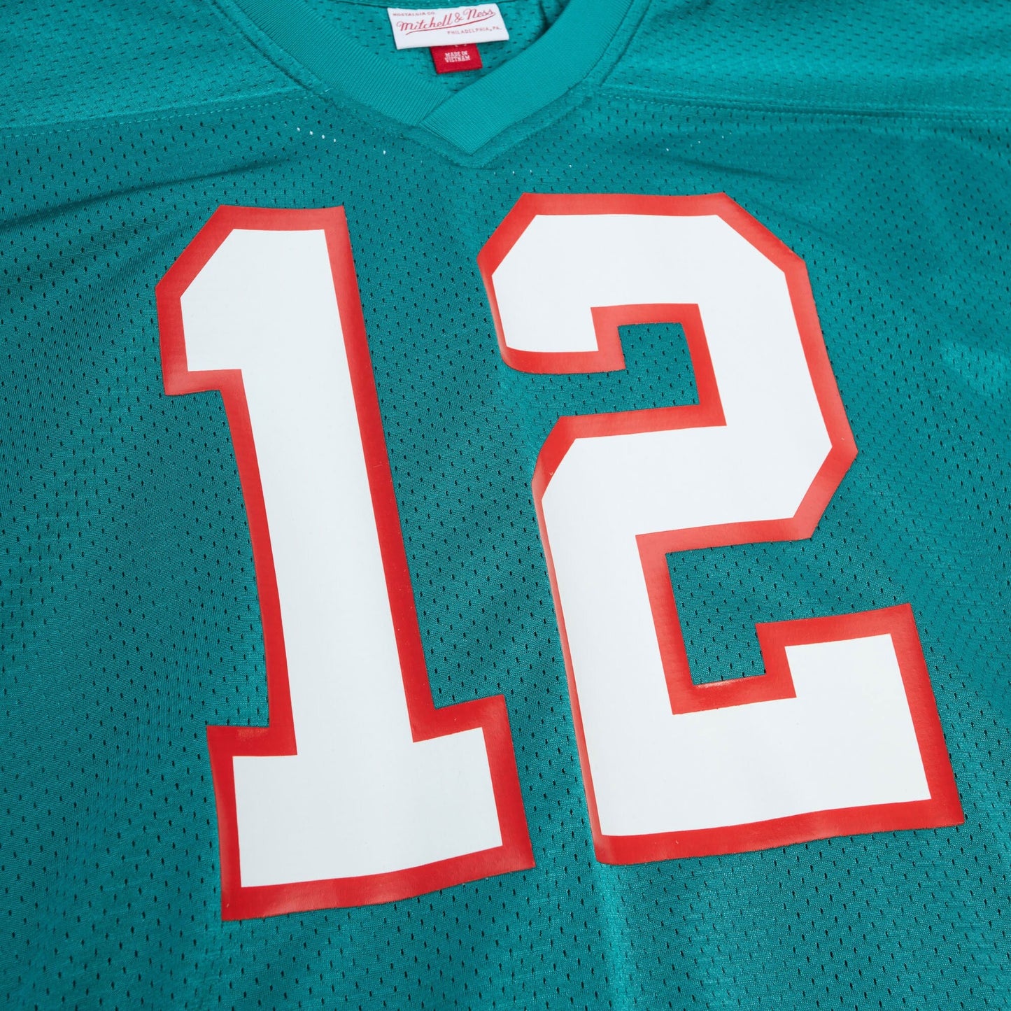 Men's Mitchell & Ness NFL Dark Jersey Dolphins 1973 Bob Griese