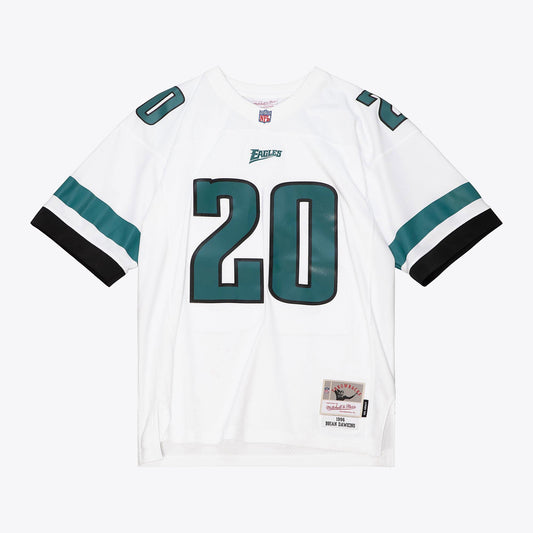 Men's Mitchell & Ness NFL White Jersey Eagles 1996 Brian Dawkins