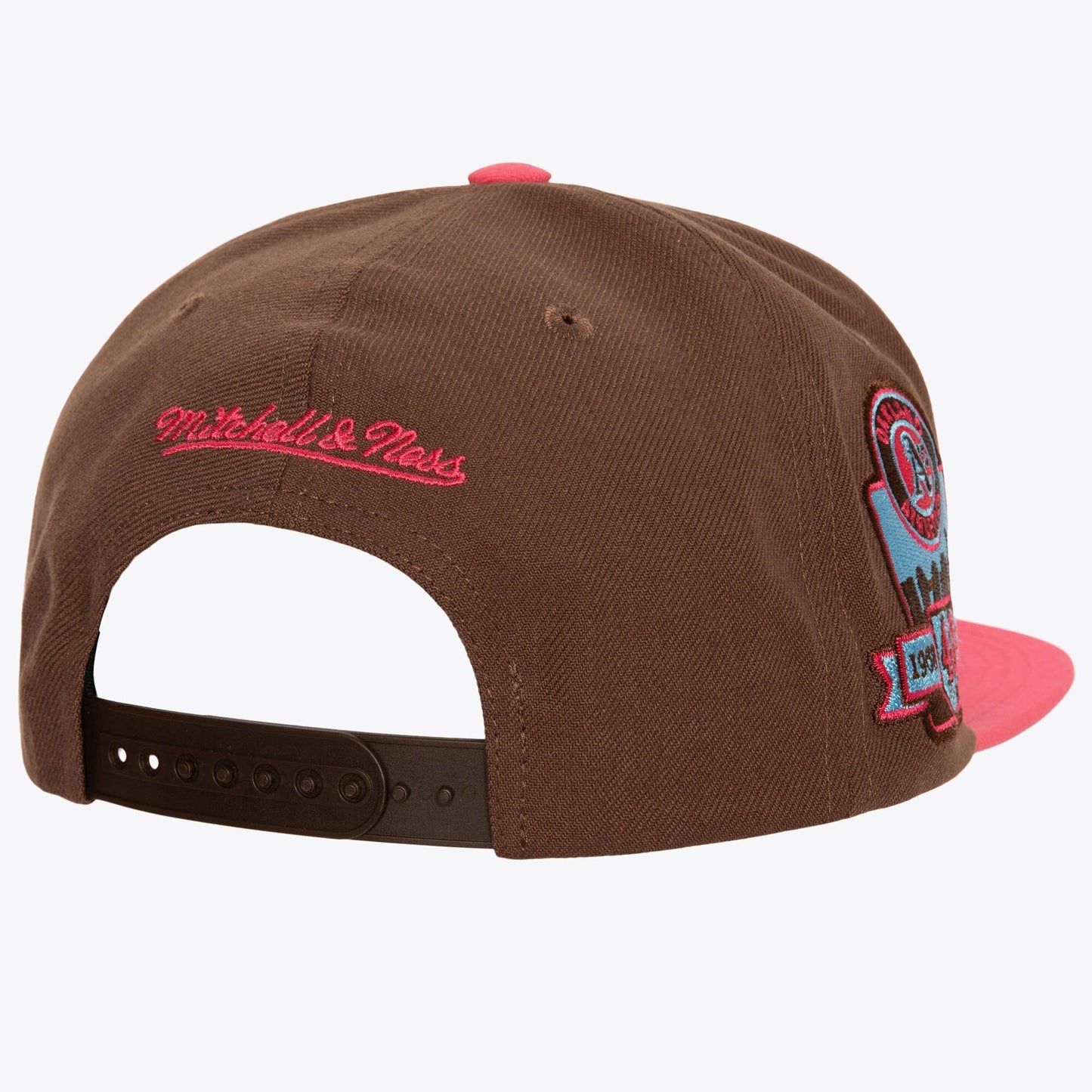 Mitchell & Ness Men's MLB The Damn Snapback Coop Athletics Brown
