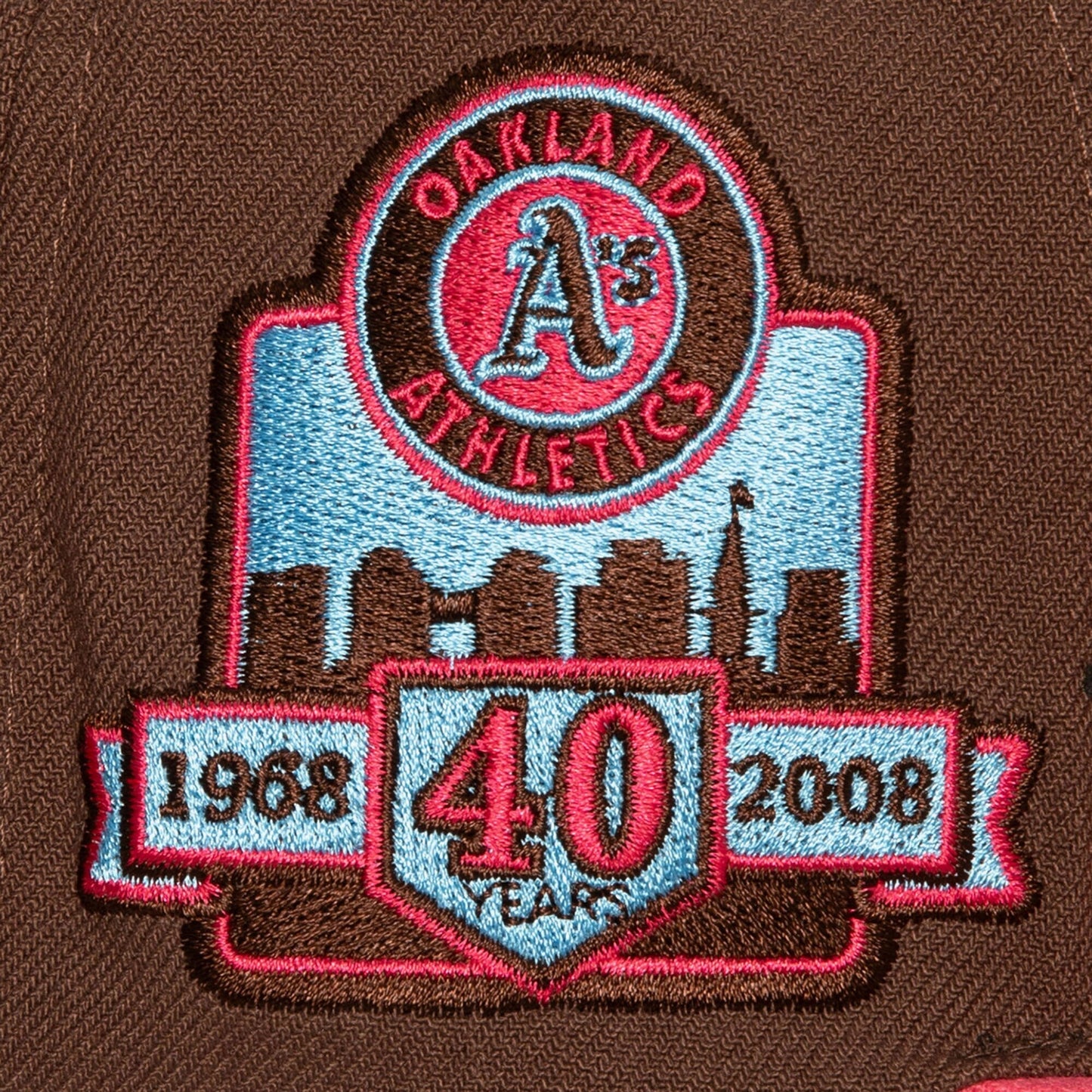 Mitchell & Ness Men's MLB The Damn Snapback Coop Athletics Brown