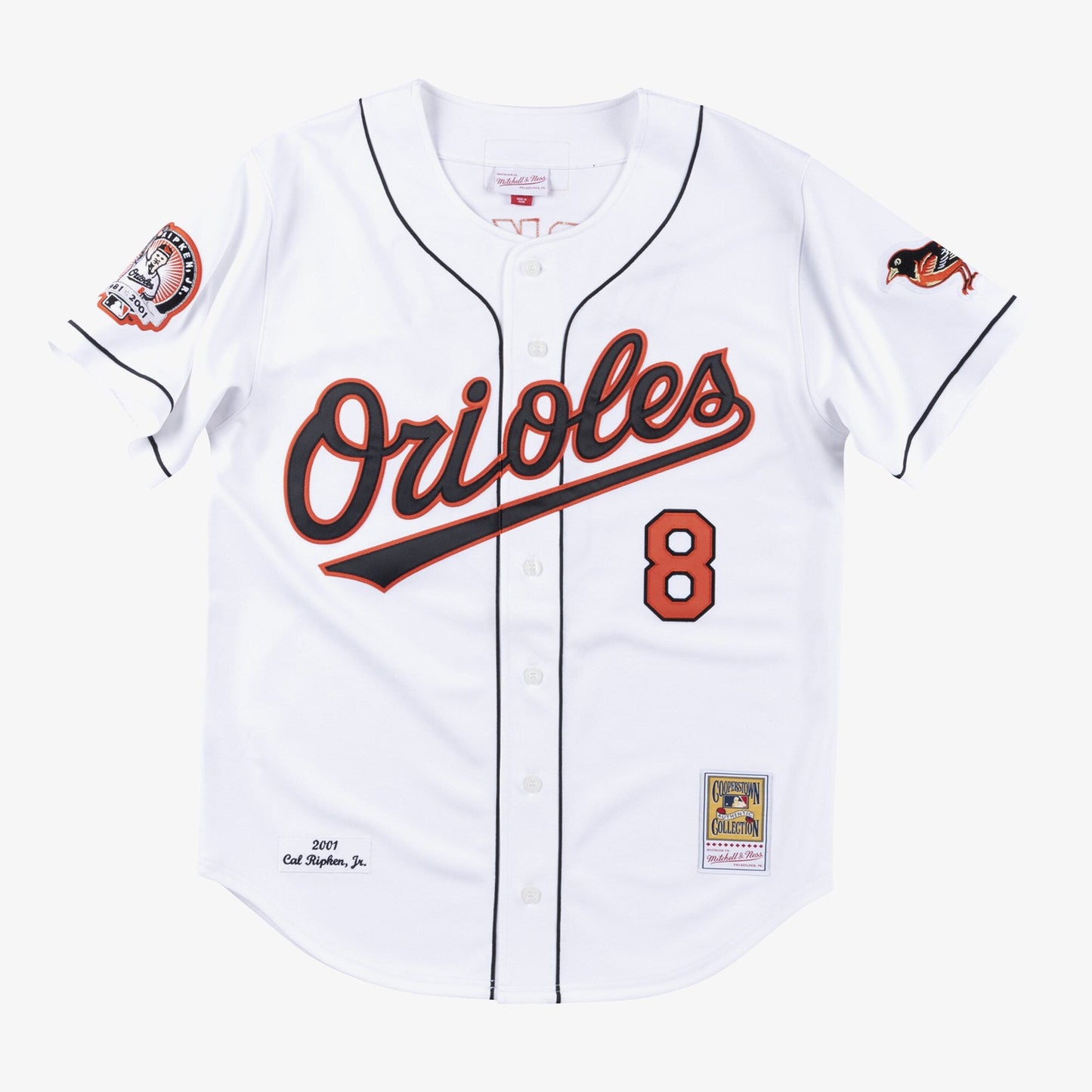 Mitchell & Ness Men's MLB Authentic Jersey Orioles 2001 Cal Ripken