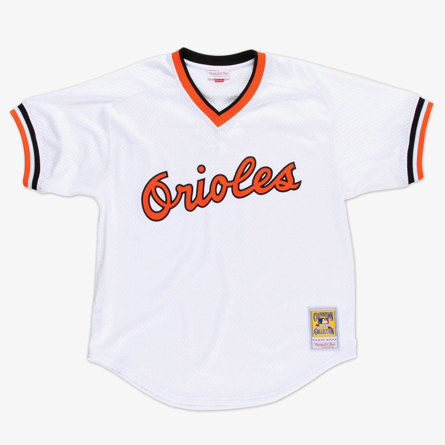 Mitchell & Ness Men's MLB Authentic Bp Jersey - Orioles 1985 Cal Ripken Jr