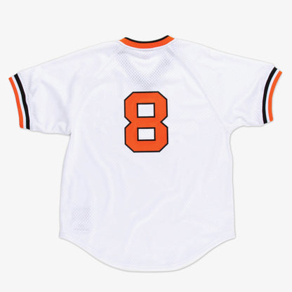 Mitchell & Ness Men's MLB Authentic Bp Jersey - Orioles 1985 Cal Ripken Jr