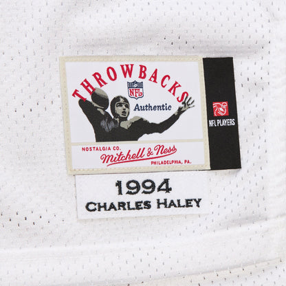 Mitchell & Ness Men's NFL White Jersey Cowboys 1994 Charles Haley Jerseys