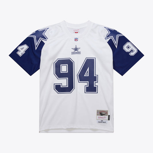 Mitchell & Ness Men's NFL White Jersey Cowboys 1994 Charles Haley