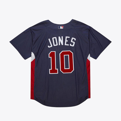 Mitchell & Ness Men's MLB Dark Jersey Braves 2007 Chipper Jones
