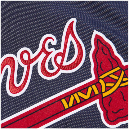 Mitchell & Ness Men's MLB Dark Jersey Braves 2007 Chipper Jones