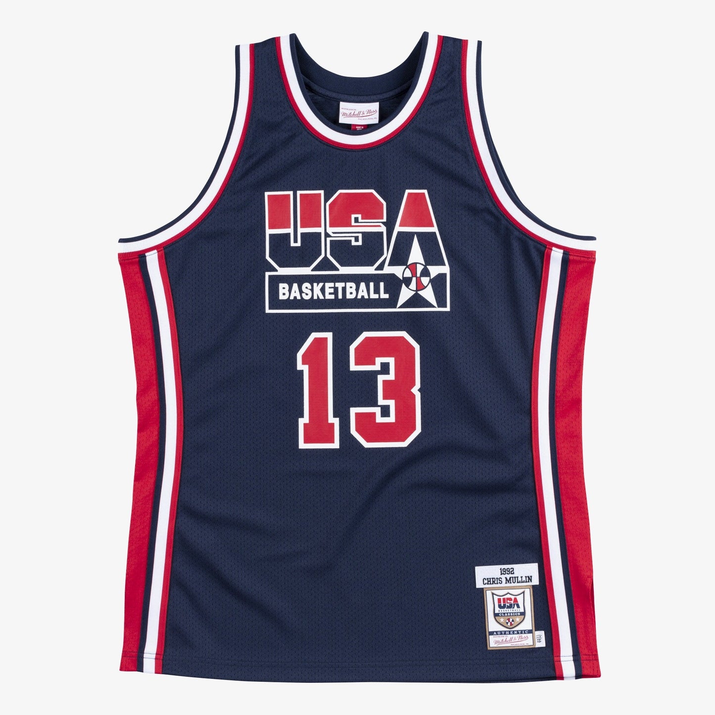 Mitchell & Ness Men's Authentic Jersey Team Usa 1992 Chris Mullin Jerseys