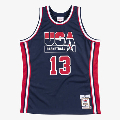 Mitchell & Ness Men's Authentic Jersey Team Usa 1992 Chris Mullin Jerseys